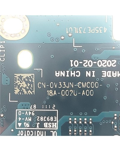 Scheda I/O USB 0V33JN LS-K793P per Dell Alienware M15 R5 - senove.com