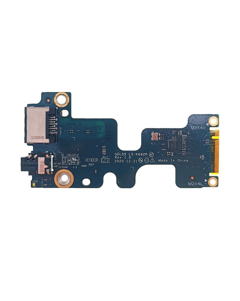 RJ45 Network Audio I/O Board 0PMY37 LS-K662P for Dell G15 5510 5511 - senove.com