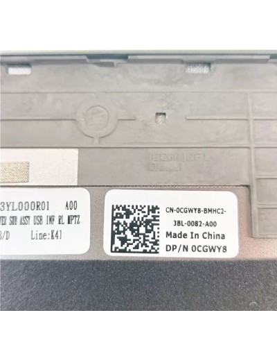 Top LCD back cover 0CGWY8 for Dell Latitude 7640 E7640 | senove.com