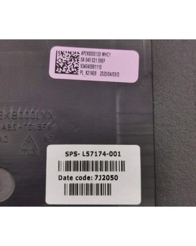 Top LCD Back Cover L57174-001 for HP Pavilion 15-DK 15T-DK TPN-C141 | Senove.com