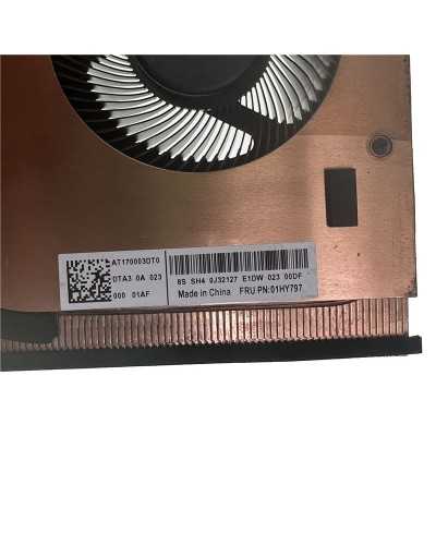 Ensemble de ventilateur et dissipateur N18M-Q3 01HY797 AT170003DT0 pour Lenovo ThinkPad P72 (20MB, 20MC) | senove.com