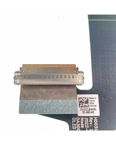 Câble vidéo flex LVDS 0X2CJ8 LF-L667P DA30001T810 pour Dell XPS 15 9520 9530 Precision 5570