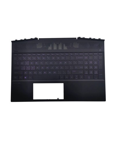 Carcasa Superior del Reposamanos con Teclado Versión US L57596-001 para HP Pavilion 15-DK 15T-DK TPN-C141 | Senove.com