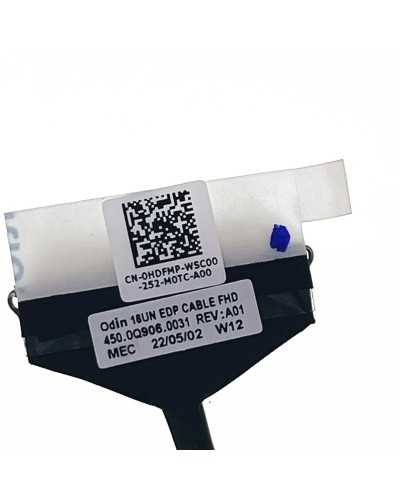 Cable de video flex LVDS 0HDFMP 450.0Q906.0031 para Dell Vostro 5620 5625 Inspiron 7620 – Reemplazo de alta calidad