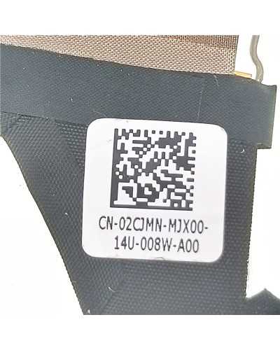 Cable Flex de Video LVDS 02CJMN DC02C00FJ00 para Dell XPS 13 9370 9380 | Repuesto Original