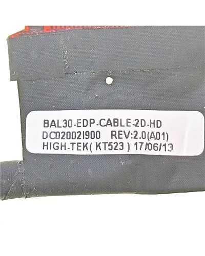 Cavo Flat Video LVDS 0V2W1X per Dell Inspiron 5765