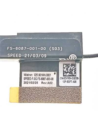 Cable de Antenas 0DVV0H 025.901MN.0001 para Dell Inspiron 5401 5402 5405 5409 - Repuesto de Calidad