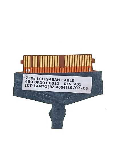 Cavo Flex LVDS 5C10S73165 450.0FD01.0001 per Lenovo IdeaPad 730S-13IWL Yoga S730-13IWL