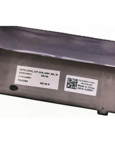 Couverture de Refroidissement de la Sortie d'Air 0J06RY AM36U000411 pour Dell Alienware M15 R5 R6 - Senove.com