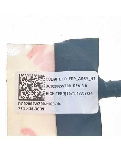 Cable de Video Flex LVDS DC02002WZ00 924930-001 para HP 15-BS 15T-BR 15Z-BW 15-BW 250 255 G6 | Repuesto Original