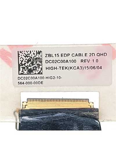 Cavo Video Flex LVDS DC02C00A100 per HP ZBOOK 15 G2 | Ricambio Originale