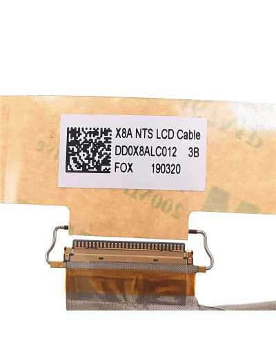 Cable de Video Flex LVDS DD0X8ALC001/DD0X8ALC002 para HP Probook 430 431 435 436 G5 | Repuesto Fiable