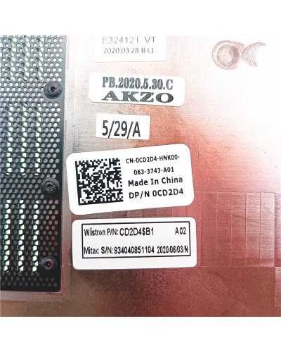 Carcasa Base Inferior 0CD2D4 para Dell Latitude 5300 2-en-1 | Senove