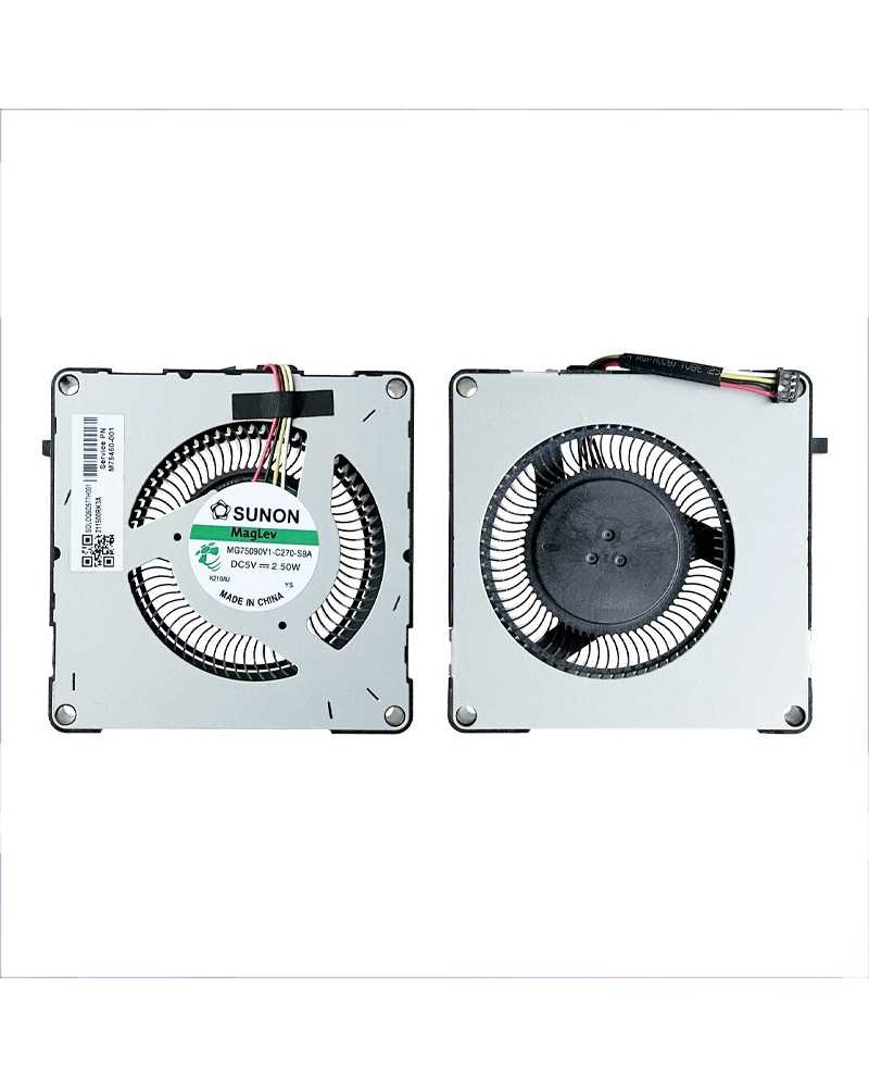 Ventilateur MG75090V1-C270-S9A M75450-001 pour HP Chromebase All-in-One 22 | Remplacement de Refroidissement Efficace