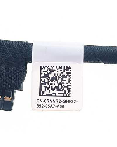 Cable de Batería 0RNNR2 DC020035Y00 para Dell Inspiron Chromebook 14 7486 2-en-1