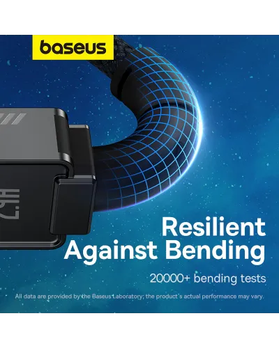 Baseus Premium Unbreakable Series USB to iPhone Cable - Fast Charging & Data Transfer