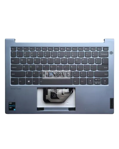 Palmrest upper cover with US version keyboard for Lenovo ThinkBook 13x ITG