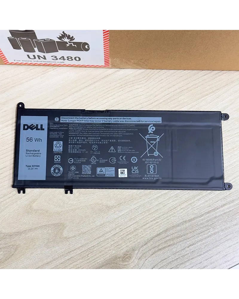 Batería Original Dell 33YDH 4 celdas 56Wh