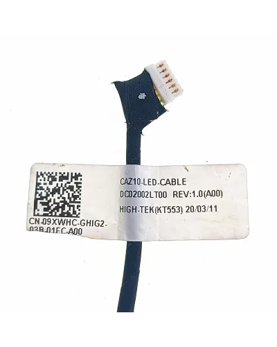 Câble LED 09XWHC DC02002LT00 pour Dell Latitude 7280 7380 7290 7390