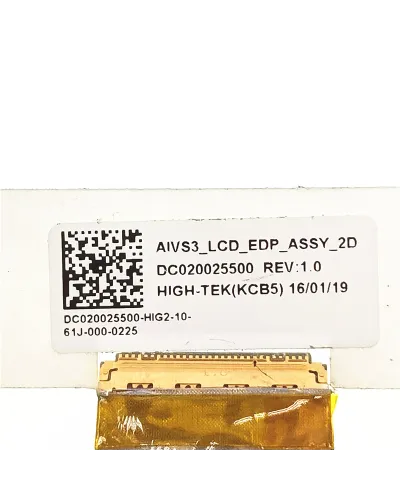 Cable flex video LVDS DC020025500 5C10J30955 para Lenovo IdeaPad 500S-13ISK