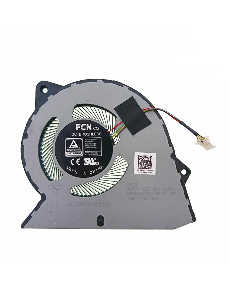 Fan FNRK 0RFF51 DC28000WFF0 for Dell Vostro 3420 3250 3510 3520 3525 Inspiron 3511 3515