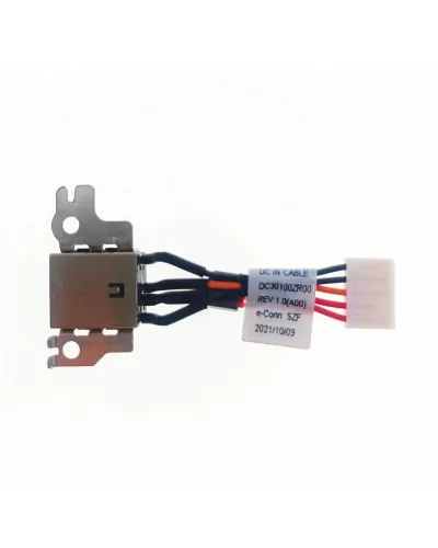 Cavo alimentazione DC-IN Power Jack 0XNJ46 DC30100ZR00 per Dell Chromebook Latitude 11 3180 3189 3190