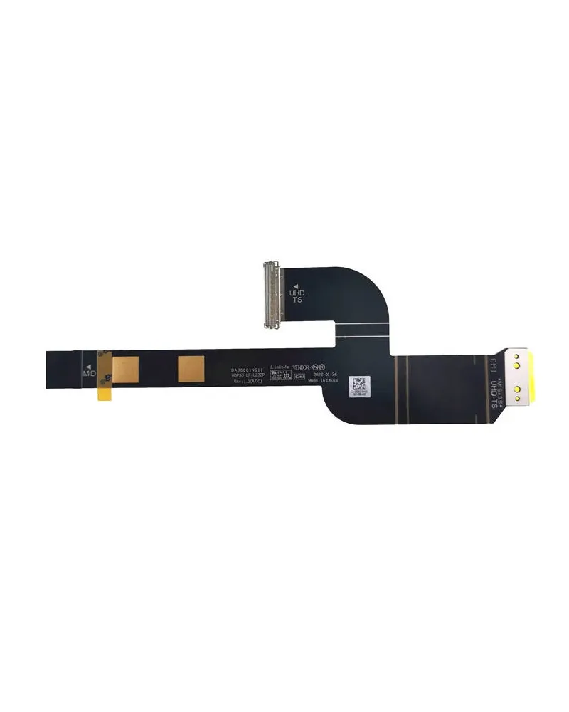 Câble nappe vidéo LVDS 0DT21D LF-L232P DA30001N611 pour Dell XPS 13 9315 (2022) UHD 4K