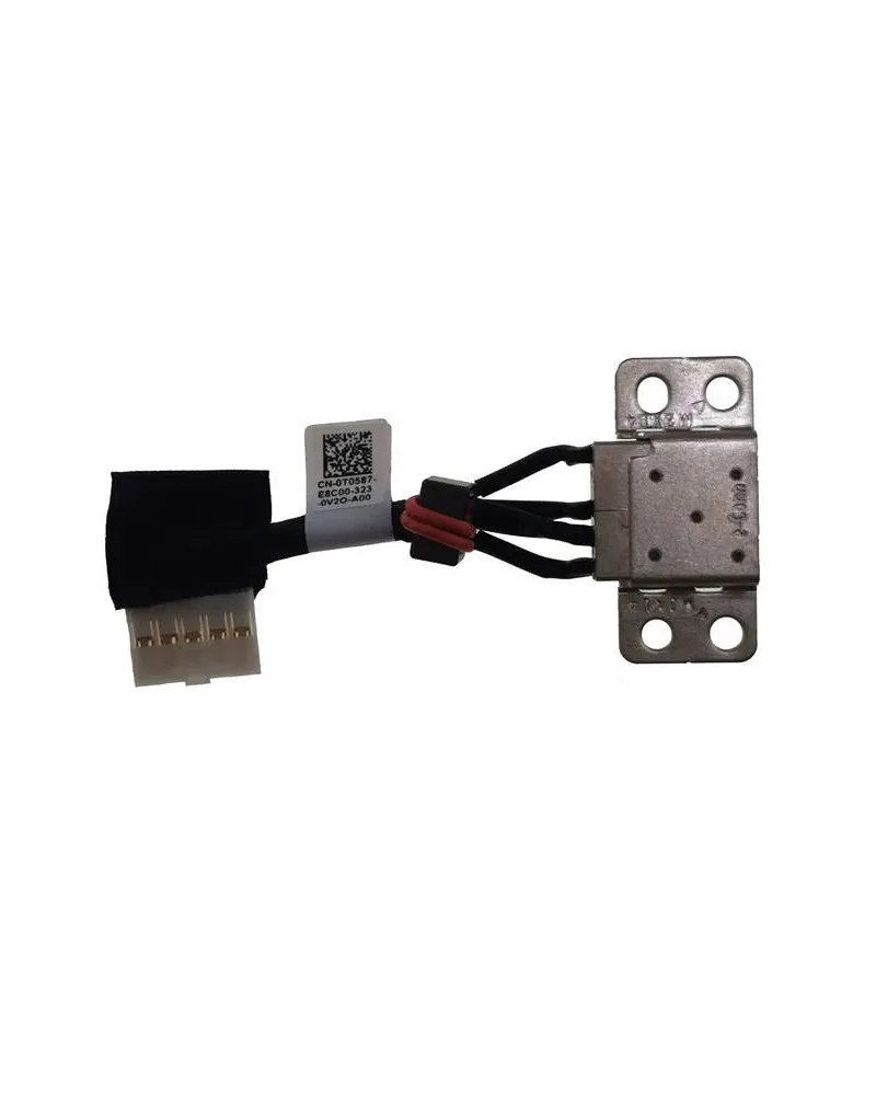 Cable alimentación DC-IN Power Jack 0T0587 DC301016H00 para Dell Latitude 3120 E3120