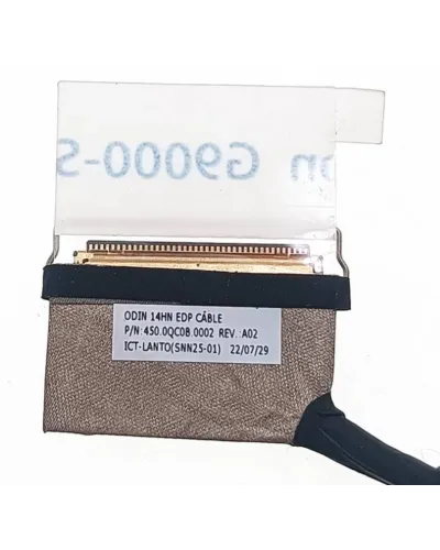 Cable flex video LVDS 0F03VG 450.0QC08.0002 450.0QC08.0001 para Dell Inspiron 7420