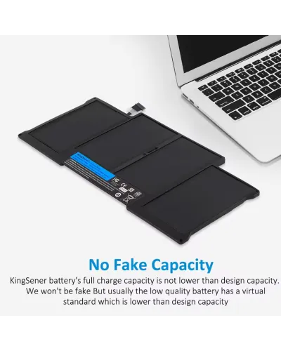 KingSener Laptop Battery A1496 For Apple MacBook Air 13" A1466 2012/2013/2014/2015/2017 MD760LL/A MD761CH