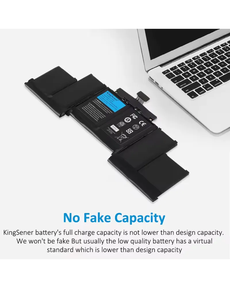 Batería KingSener A1618 para Apple MacBook Pro 15" Retina A1398 Año 2015 020-00079 MJLQ2LL/A MJLT2LL/A