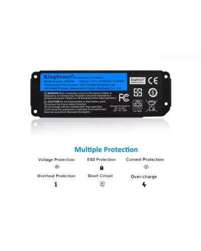 Batteria per altoparlante Bluetooth KingSener 088796 088789 088772 080841 per BOSE Soundlink Mini 2