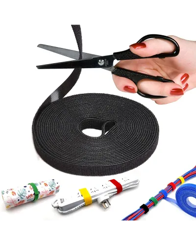 Velcro Tape for Cable Management – 50 Meters Long