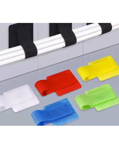 Bande Velcro avec Adhésif et Fixation de Type Boucle (Pack de 30)