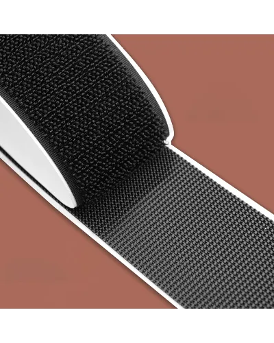 Nastro Velcro (Gancio + Anello) con Adesivo Forte