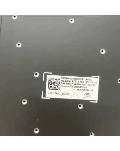 Clavier version espagnole SN20Q59015 PK1314N2B12 pour Lenovo Legion Y520 Y530