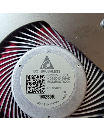 Ventilateur ND75C40-19H07 pour HP Zbook Firefly 14 G7 G8 830 G8 840 - senove.com